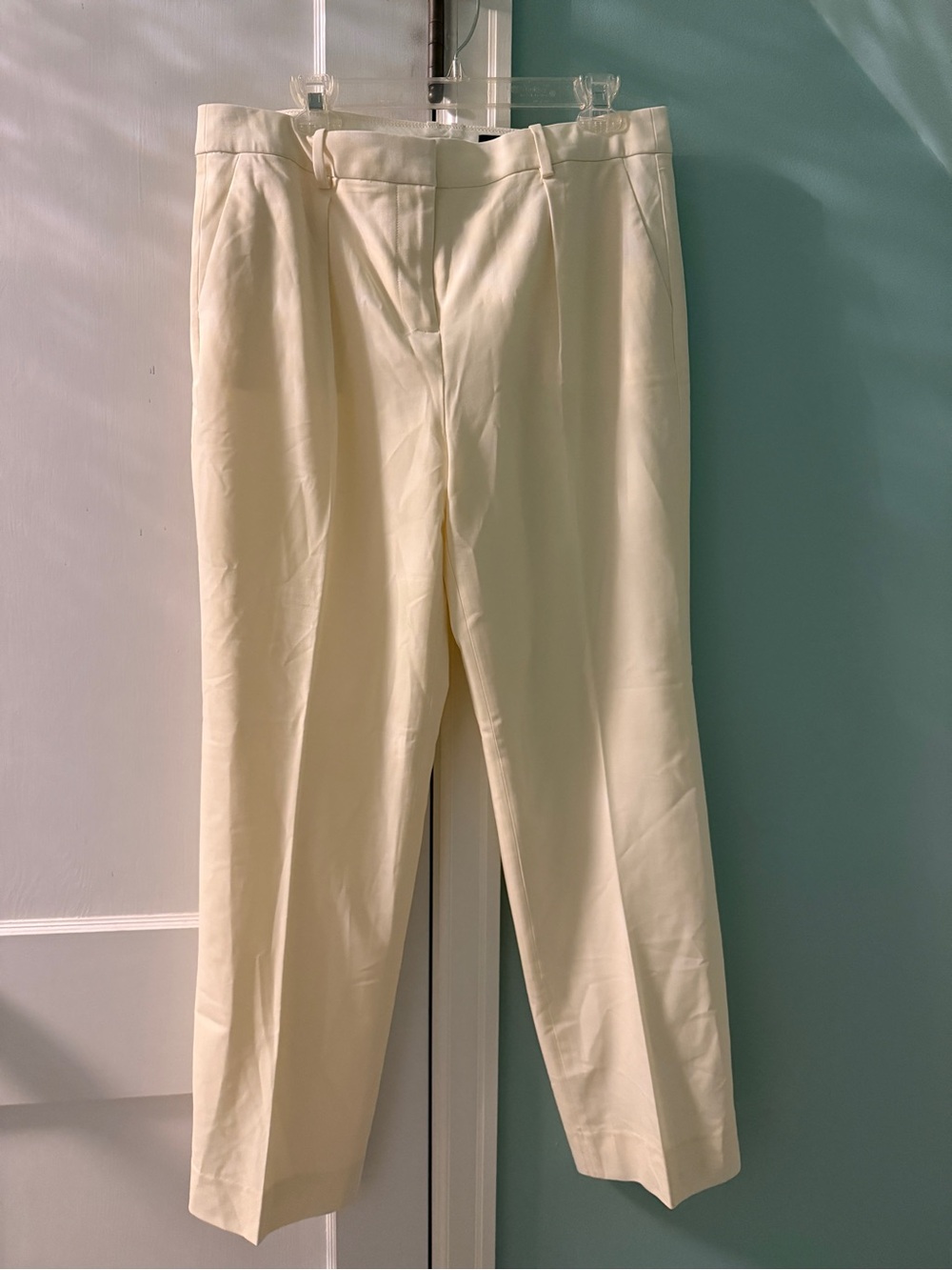 J. Crew womens Ivory Dress  Trousers -